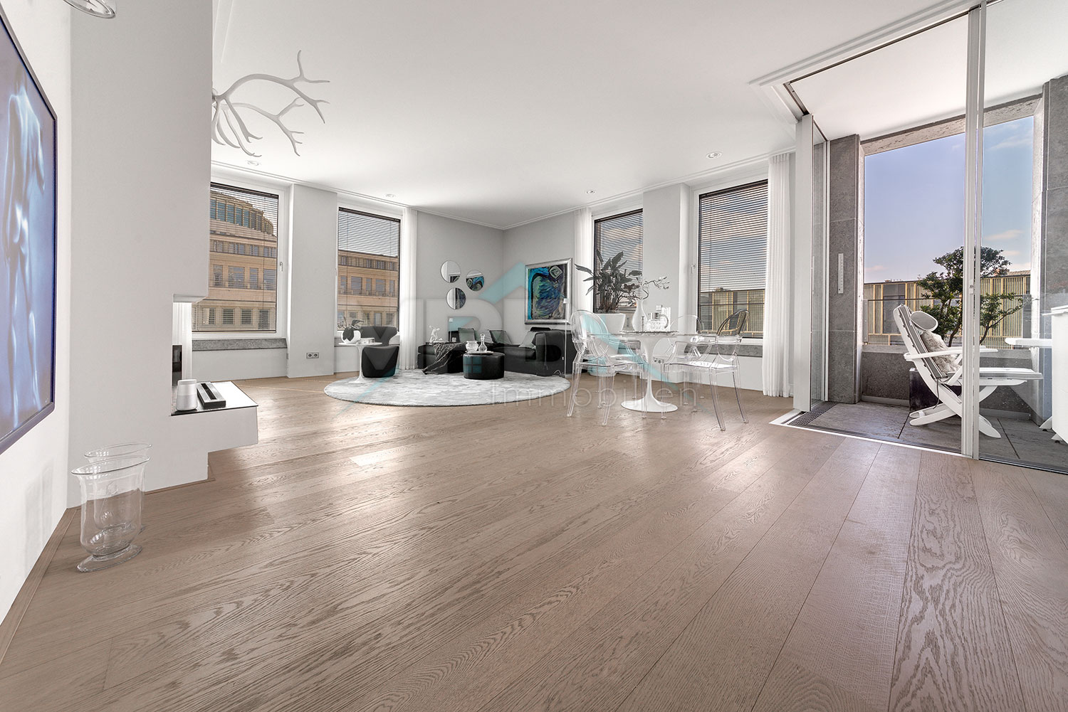 Exklusives Penthouse mit Fitnessraum – Ansicht 1